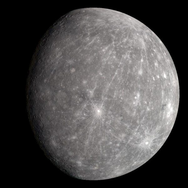 Mercury in true color by NASA